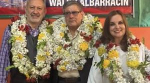 Waldo Albarracín, Casimira Lema y Fabián Yáksic se unen para participar en las subnacionales