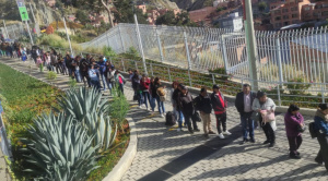 Debido a los bloqueos, el teleférico amplía su horario de atención