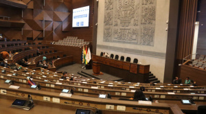 Diputados inician la votación para elegir vocales departamentales tras cinco horas de cuarto intermedio