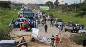 Solo queda un bloqueo de carreteras contra el decreto 5503 