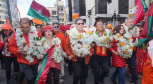 Albarracín se inscribe como candidato a la alcaldía paceña