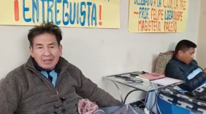 Magisterio refuerza huelga de hambre de la COB contra el DS 5503 