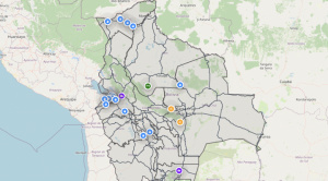 ABC reporta bloqueos en La Paz, Santa Cruz, Pando, Oruro y Potosí