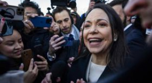 Machado trata de ganarse a Trump ofreciéndole el Premio Nobel de la Paz