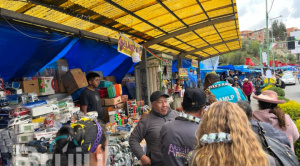 Se inaugura la prefería de la Alasita en la Simón Bolívar y la Juan de la Riva