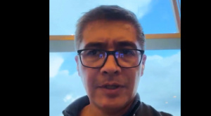  “Vamos a hablar de Bolivia (…), que se vienen tiempos mejores”, dice Espinoza antes de partir a Davos