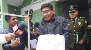 Huanca fue enviado al penal de Patacamaya donde estará detenido por cuatro meses