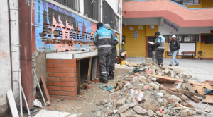 Alcaldía reporta 75 % de avance en refacciones de colegios; garantiza desayuno escolar y mochilas