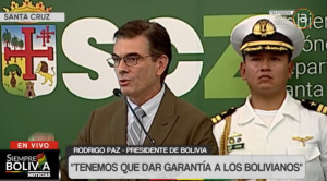 “Aquí no hay espacio para maleantes, mafias”, dice Paz en reunión contra los avasallamientos