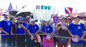 Evo sigue sin aparecer, no asiste al acto por el Estado Plurinacional en el trópico de Cochabamba