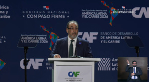 Se inicia el foro de la CAF en Panamá, asisten ocho mandatarios incluido Paz