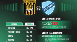 Primer clásico del año: la curva cuesta a 50 bolivianos