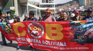 Gasolina: la COB exige resarcimiento y critica a Paz por festejar compadres en lugar de solucionar el problema