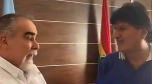 Subirana publica un video de dos segundos con Evo; asegura que el encuentro fue este domingo