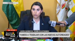 Barrientos dice que cometió un “error de comunicación” en sus declaraciones sobre el plan 50-50