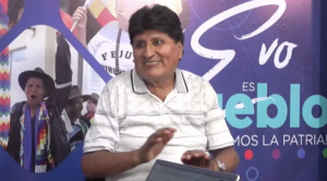 Morales reconoce que no está con su salud al 100%