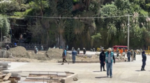 Alcaldía de La Paz inaugura el distribuidor de la gruta de Lourdes