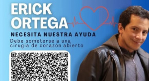 Periodismo y amistad se unen por Erick Ortega, que enfrentará una cirugía a corazón abierto
