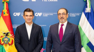 Presidente de la CAF llega el miércoles al país y se reunirá con Paz