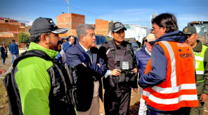 Gobierno suspende parte de su agenda con la CAF para atender emergencia en El Alto