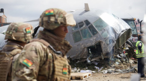 Recuperan la caja negra del avión Hércules siniestrado en El Alto