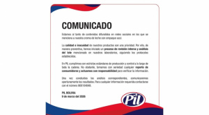 PIL anuncia análisis de lote de crema de leche tras denuncias en redes sociales