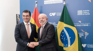 Aramayo confirma que Paz y una comitiva estarán este lunes en Brasil