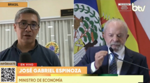 Espinoza anuncia acuerdos entre Bolivia y Brasil en integración económica, comercio, seguridad e hidrocarburos