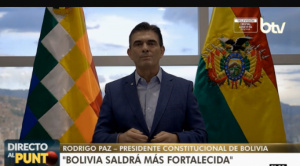 “Rompe ese miedo, quítate esa mochila que nos han puesto  durante 20 años”, dice Paz al invitar a votar